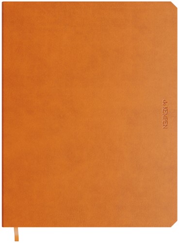 Notbk de KEMPEN Sunset 171x220 lijn 192pag oranje 1 Stuk
