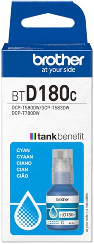 Navulinkt Brother BT-D180C blauw 1 Stuk