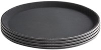 Dienblad Olympia Kristallon antis 40.6cm PP zw 1 Stuk-2