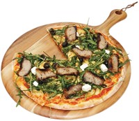 Plank Olympia acaciahout rond 33cm 1 Stuk-2