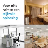 Afvalbak BRASQ Push Bin PB230+ 30 liter rvs 1 Stuk-6