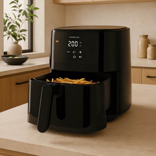 Airfryer Inventum 5 liter 1500watt zwart 1 Stuk-2