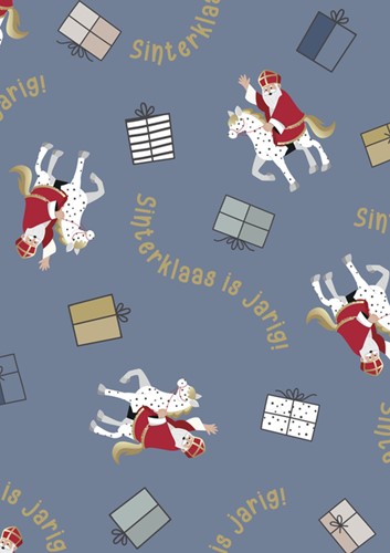 Inpakpapier Sint en Co 200x70cm assorti 1 Rol-2