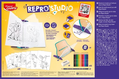 Tekentoestel Maped Creativ ReproStudio 26 Stuk-3