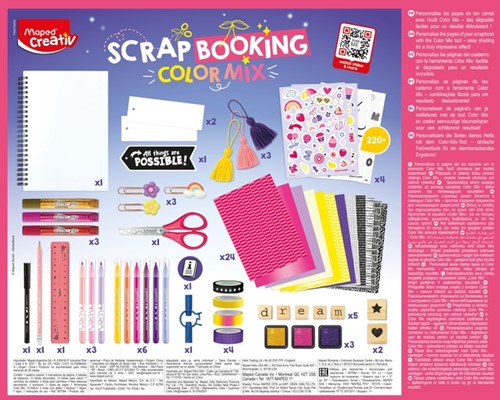 Scrapbookingset Maped Creativ Color Mix 70 Stuk-3