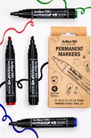 Permanent marker Artline 190 Eco schuin 2-5mm ass 4 Stuk-3