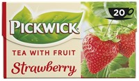 Thee Pickwick aardbei 20x1.5gr 20 Stuk