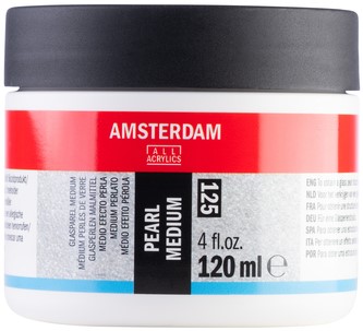 Medium Amsterdam Mini 125 glasparels 120ml 120 Milliliter