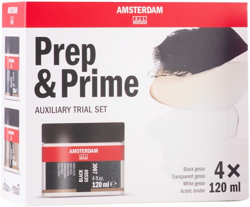 Mediumset Amsterdam Mini Prep and Prime 4st 4 Stuk