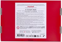 Stickerverf Bruynzeel met 2 sjablonen 4st ass 6 Stuk-3