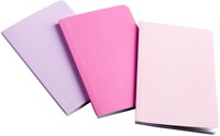Notitieboek Bruynzeel Teens A6 set 3st glitter 3 Stuk-2