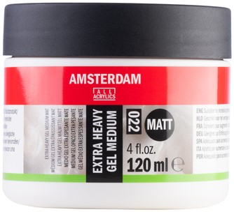 Medium Amsterdam Mini 022 extra heavy gel mat 120 Milliliter