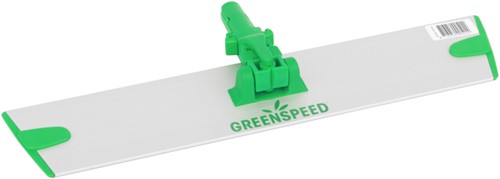 Vlakmopplaat Greenspeed Qline Velcro 40cm groen 1 Stuk