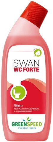 Toiletreiniger Greenspeed Swan WC Forte 750ml rood 750 Milliliter