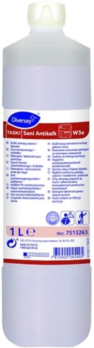 Sanitairreiniger Taski sani antikalk W3e 1 liter 1000 Milliliter
