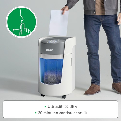 Papiervernietiger Leitz IQ OptiMax 350 Smal Office 1 Stuk-7
