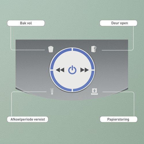 Papiervernietiger Leitz IQ OptiMax 350 Smal Office 1 Stuk-3