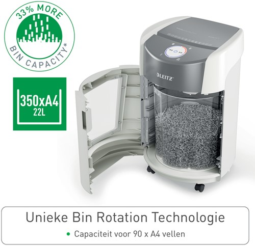 Papiervernietiger Leitz IQ OptiMax 350 Smal Office 1 Stuk-5