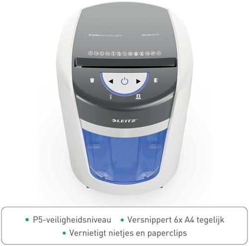 Papiervernietiger Leitz IQ OptiMax 225 Home Office 1 Stuk-2