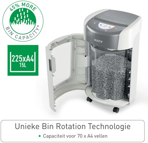 Papiervernietiger Leitz IQ OptiMax 225 Home Office 1 Stuk-5