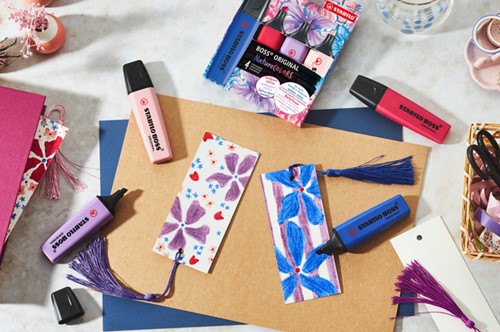 Markeerstift STABILO Boss Wildfl assorti 4 stuks 4 Stuk-2