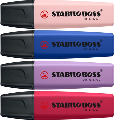 Markeerstift STABILO Boss Wildfl display groot ass 1 Stuk-3