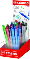Balpen STABILO pointball colorful assorti 1 Stuk