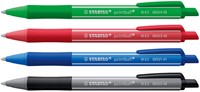 Balpen STABILO pointball colorful ass blist à 4st 4 Stuk-2