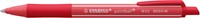Balpen STABILO pointball colorful  rood 1 Stuk