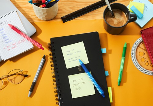 Balpen STABILO pointball colorful  rood 1 Stuk-3