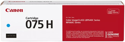 Tonercartridge Canon 075HC blauw 1 Stuk