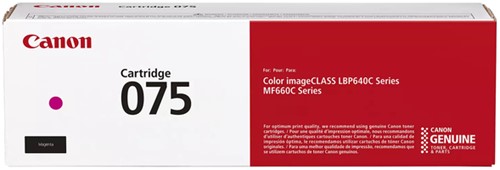 Tonercartridge Canon 075M rood 1 Stuk