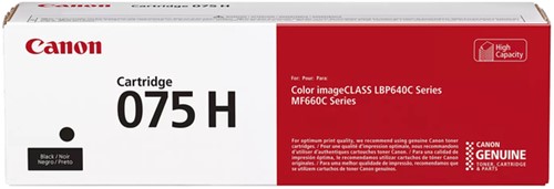 Tonercartridge Canon 075HBK zwart 1 Stuk