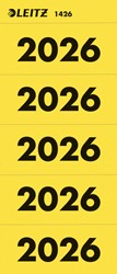 Rugetiket Leitz 2026 geel 100 stuks 100 Stuk