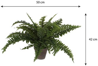 Kunstplant Mica Boston varen groen in pot 1 Stuk-1