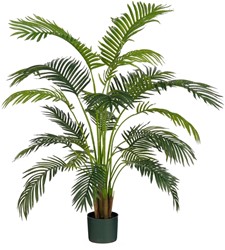 Kunstplant Mica Areca palm in pot groen 1 Stuk