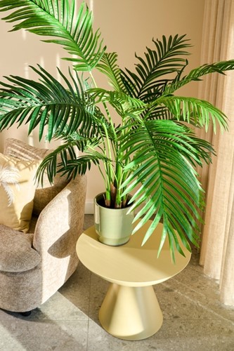 Kunstplant Mica Areca palm in pot groen 1 Stuk-3