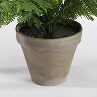 Kunstplant Mica varen groen in pot Stan grijs 1 Stuk-3