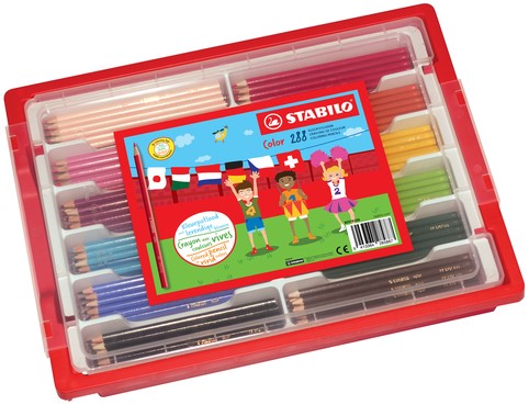 Kleurpotlood STABILO Color288st assorti 288 Stuk