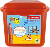 Kleurpotlood STABILO 882 woody 3 in 1 38st ass 38 Stuk-2