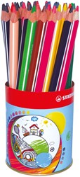Kleurpotlood STABILO 203 Trio dik 38st assorti 38 Stuk