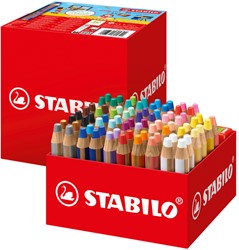 Kleurpotlood STABILO 882 woody 3 in 1 76st ass 76 Stuk