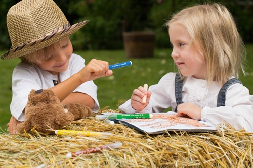 Viltstift STABILO Trio Jumbo 380 144st assorti 144 Stuk-1