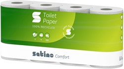 Toiletpapier Satino MT1 Comfort 2laags wit 067490 8 Rol