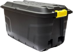 Opbergbox Bankers Box 75L wielen robuust zwart 1 Stuk