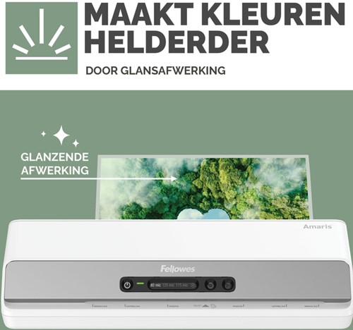 Lamineerhoes Fellowes A6 light gerecycled glans 100 Stuk-1