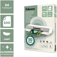 Lamineerhoes Fellowes A4 2x75micron recycled glans 100 Stuk-2