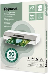 Lamineerhoes Fellowes A3 light gerecycled mat 100 Stuk