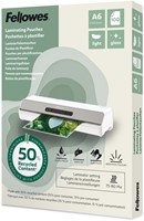 Lamineerhoes Fellowes A6 light gerecycled glans 100 Stuk