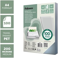 Voorblad Fellowes A4 PET 200micron 100 Stuk-2